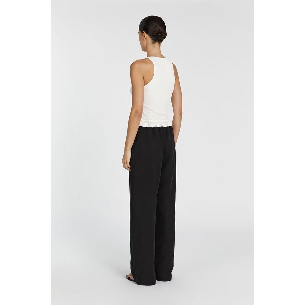 Colorblock Pattern Wide Leg Pants - image 4